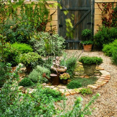 49 Landscaping Ideas with Stone | Kitchen garden, Cottage garden, Garden  design