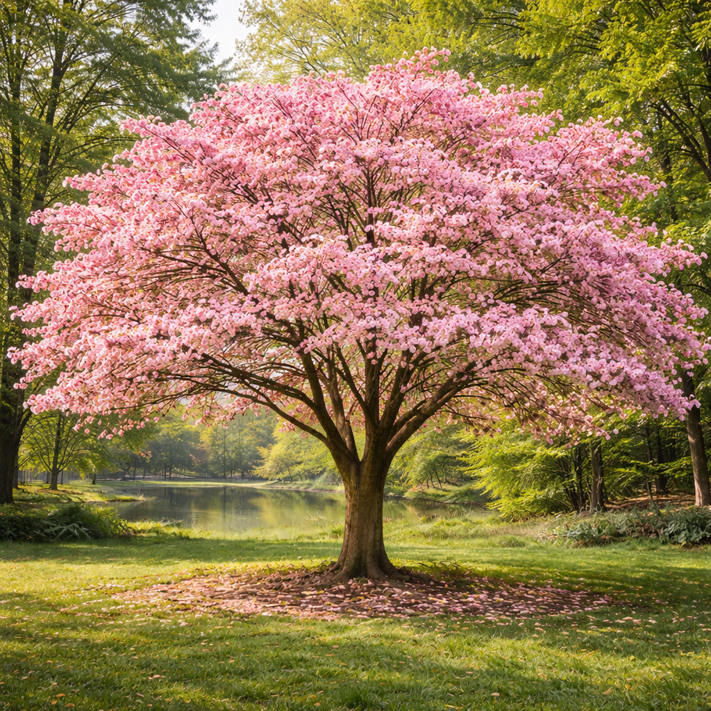 pink dogwood tree