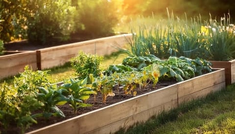 Raised garden beds