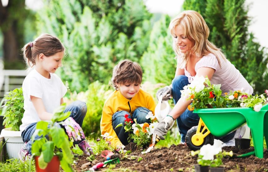 Image result for gardening with children